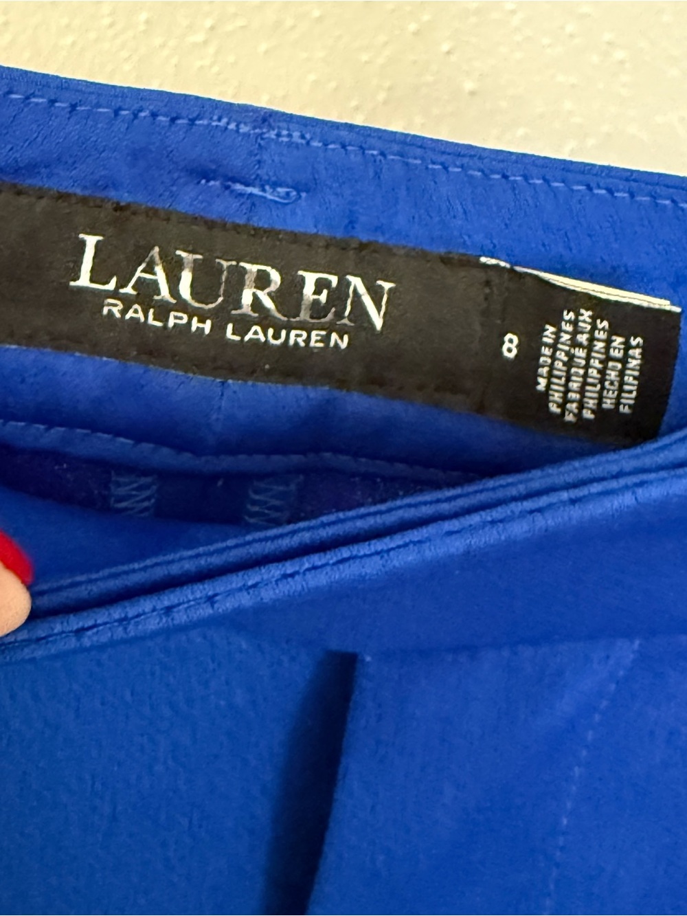 Lauren Ralph Lauren Pleated Satin Crepe Wide-Leg Pant - Picture 2 of 6